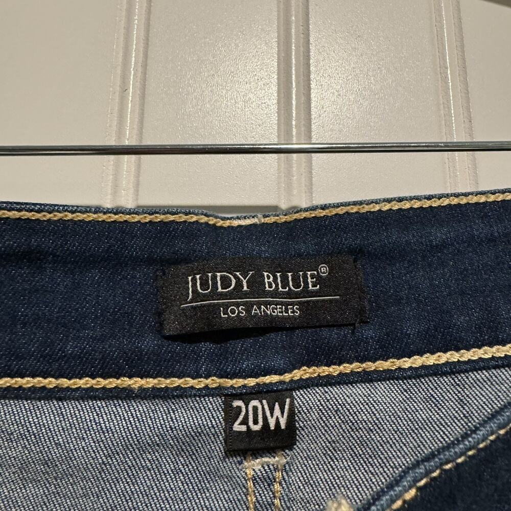Judy Blue High Waisted Flare Jeans Plus Size 20W - Picture 3 of 6